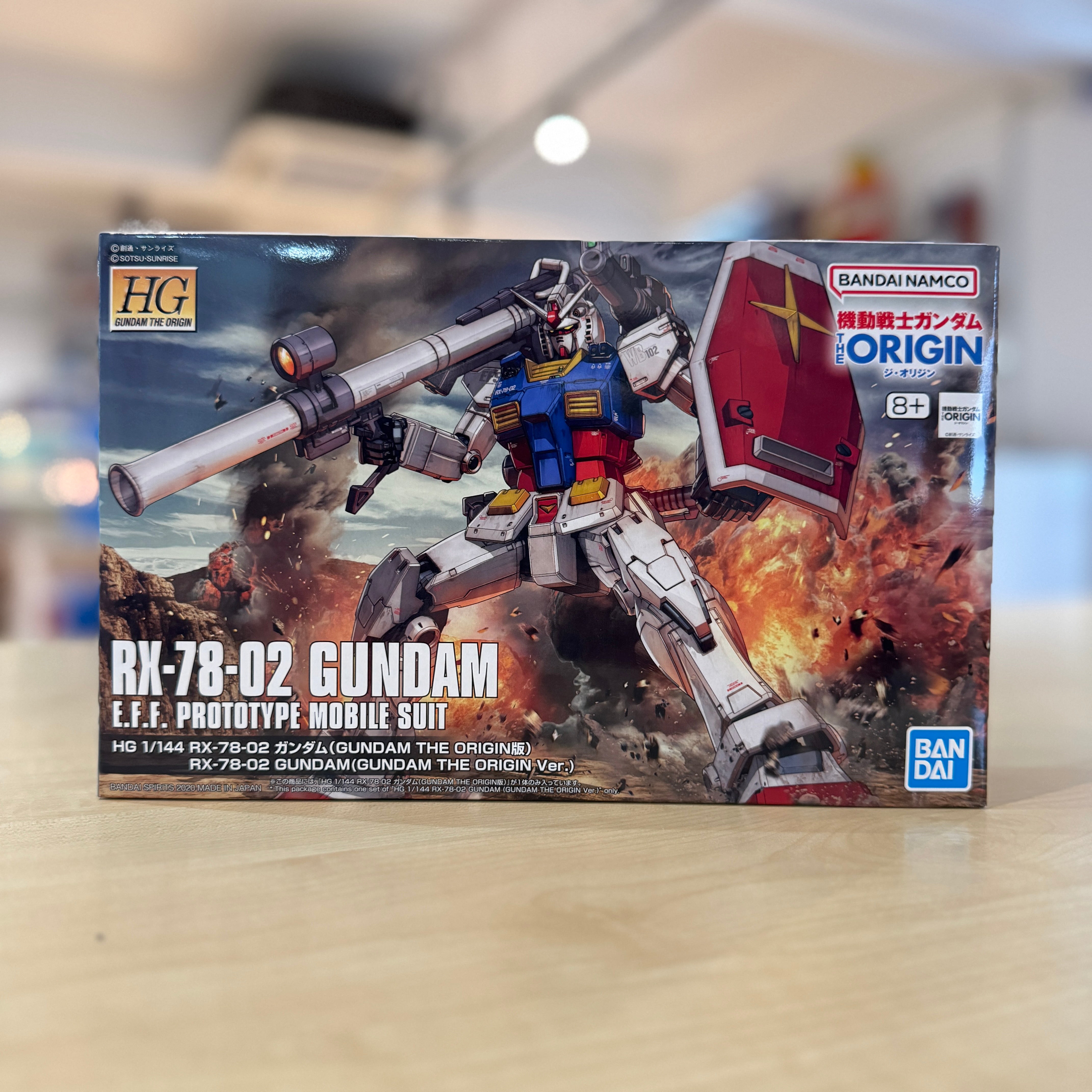 HG RX-78-02 Gundam (Gundam The Origin Ver.)