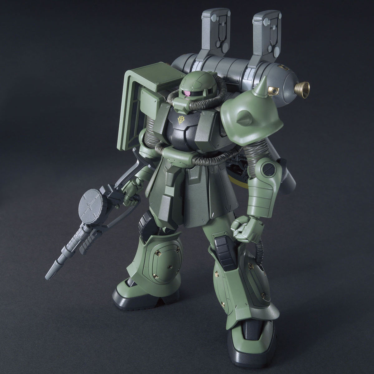HG Zaku II + Big Gun (Gundam Thunderbolt Ver.)