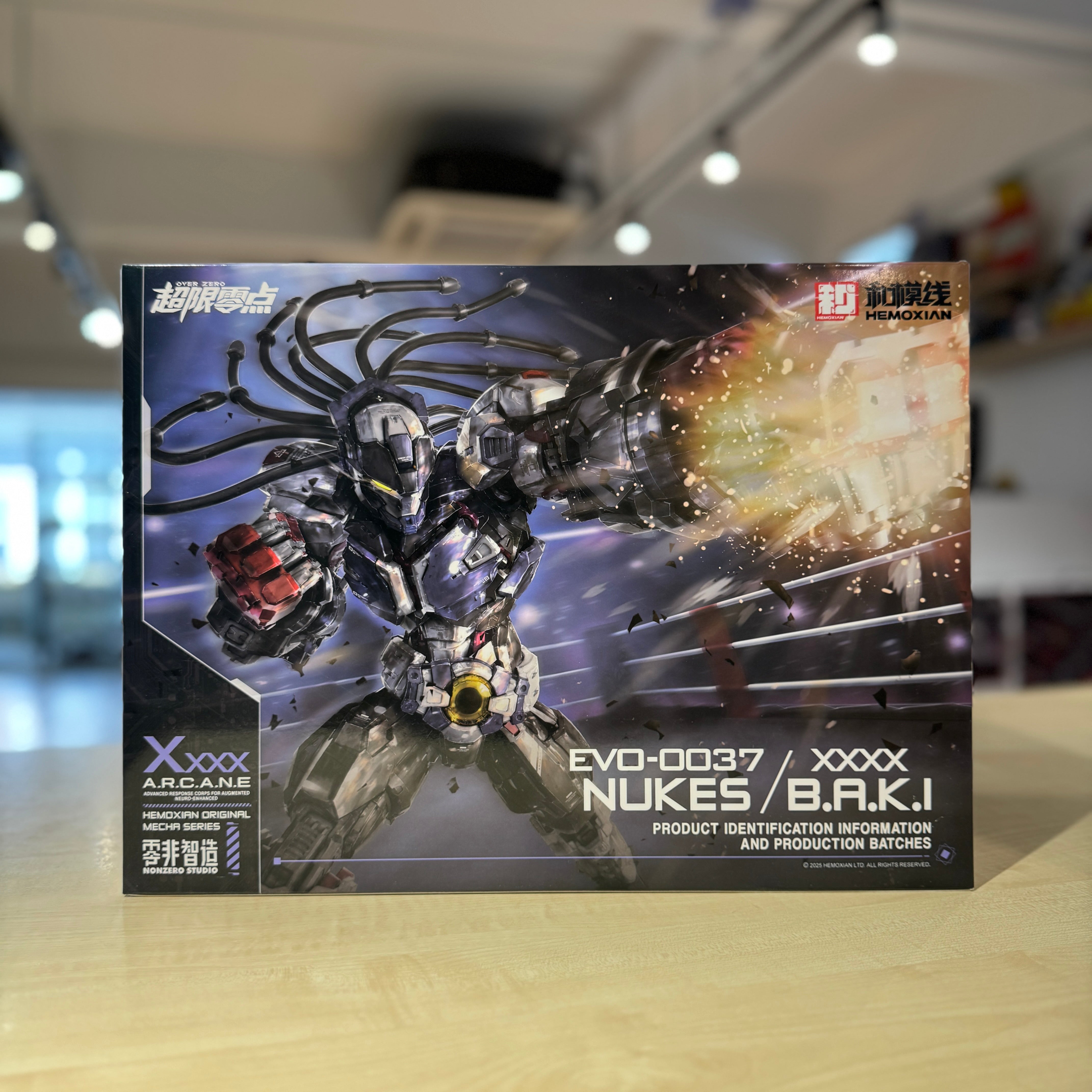 Hemoxian BAKI 1/10 Model Kit & Weapon Pack
