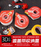 Hobby Mio 3D Printed Masking Tape Storage Box