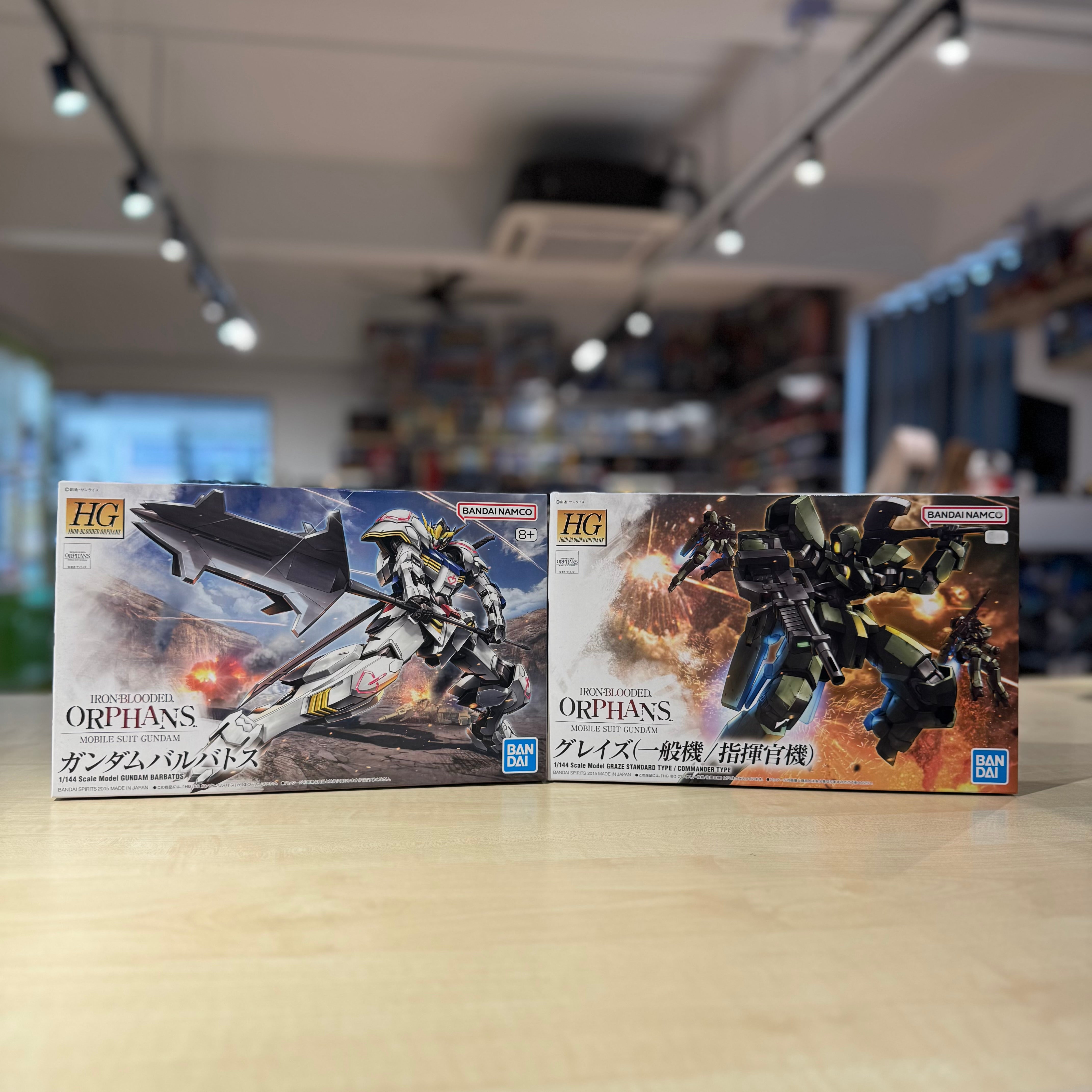 IBO Close Combat Combo – HG Barbatos + HG Graze