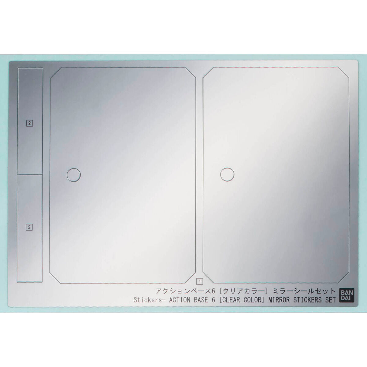 Action Base 6 [Clear Color] Mirror Sticker Set