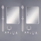 Action Base 7 [Clear Color] Mirror Sticker Set