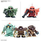 BB Senshi Mobile Suit Gundam Zeon Principality MS Set