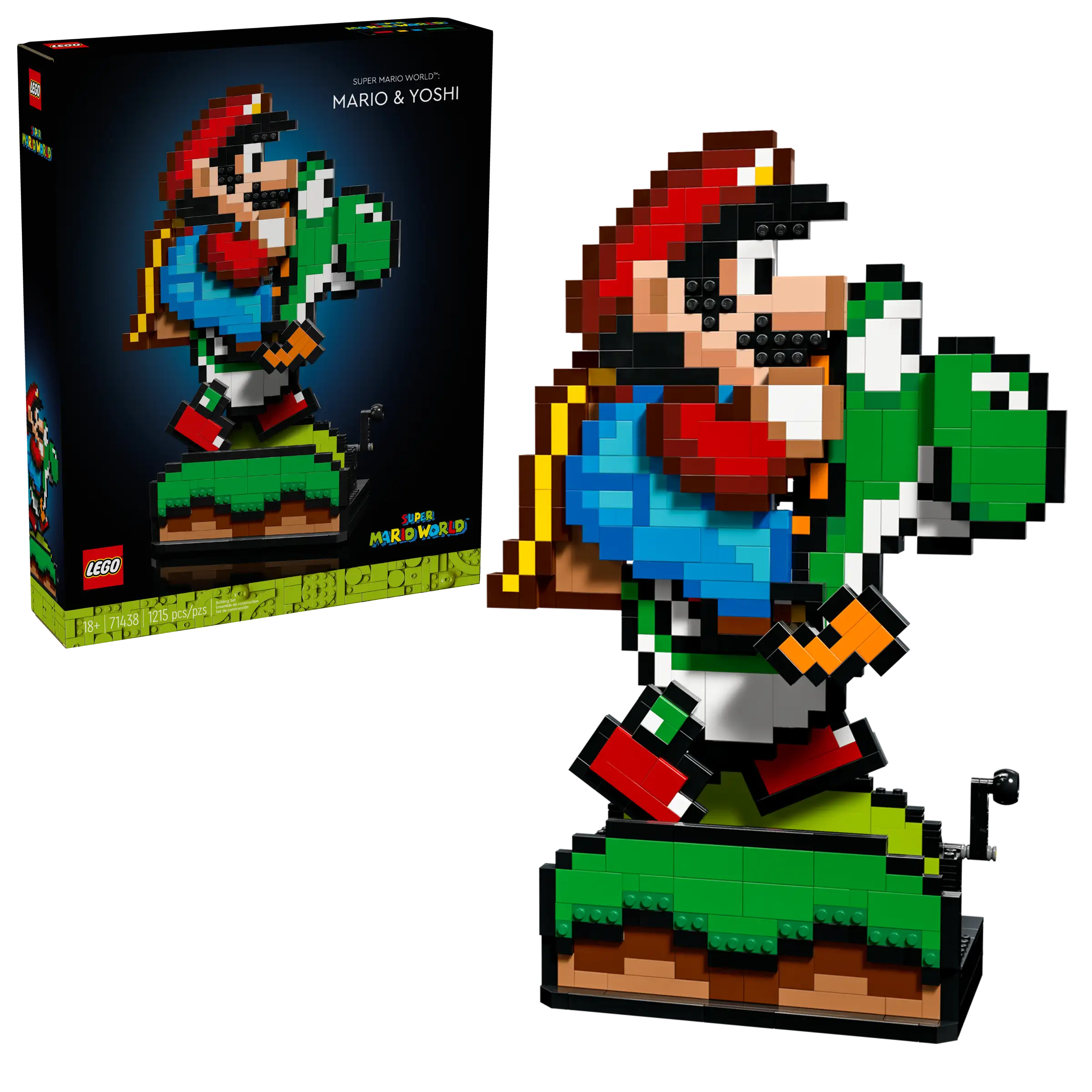 LEGO 71438 Super Mario World: Mario & Yoshi