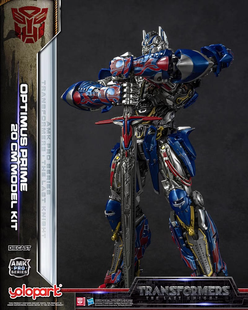 Transformers The Last Knight - 20cm Optimus Prime Model Kit - AMK PRO Series