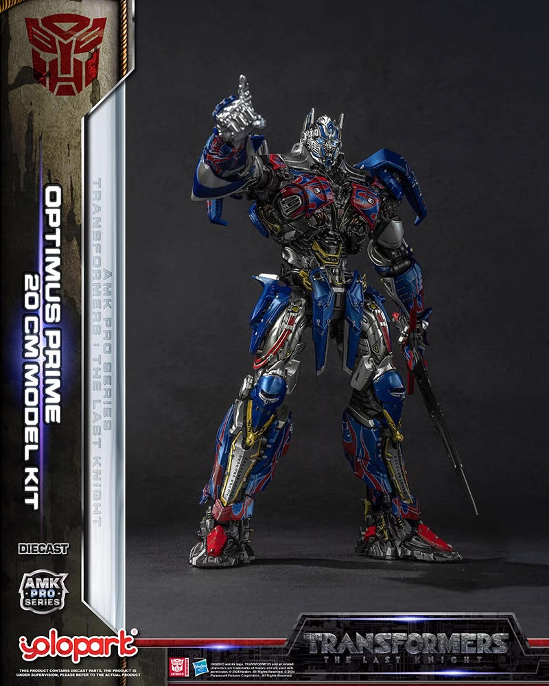 Transformers The Last Knight - 20cm Optimus Prime Model Kit - AMK PRO Series