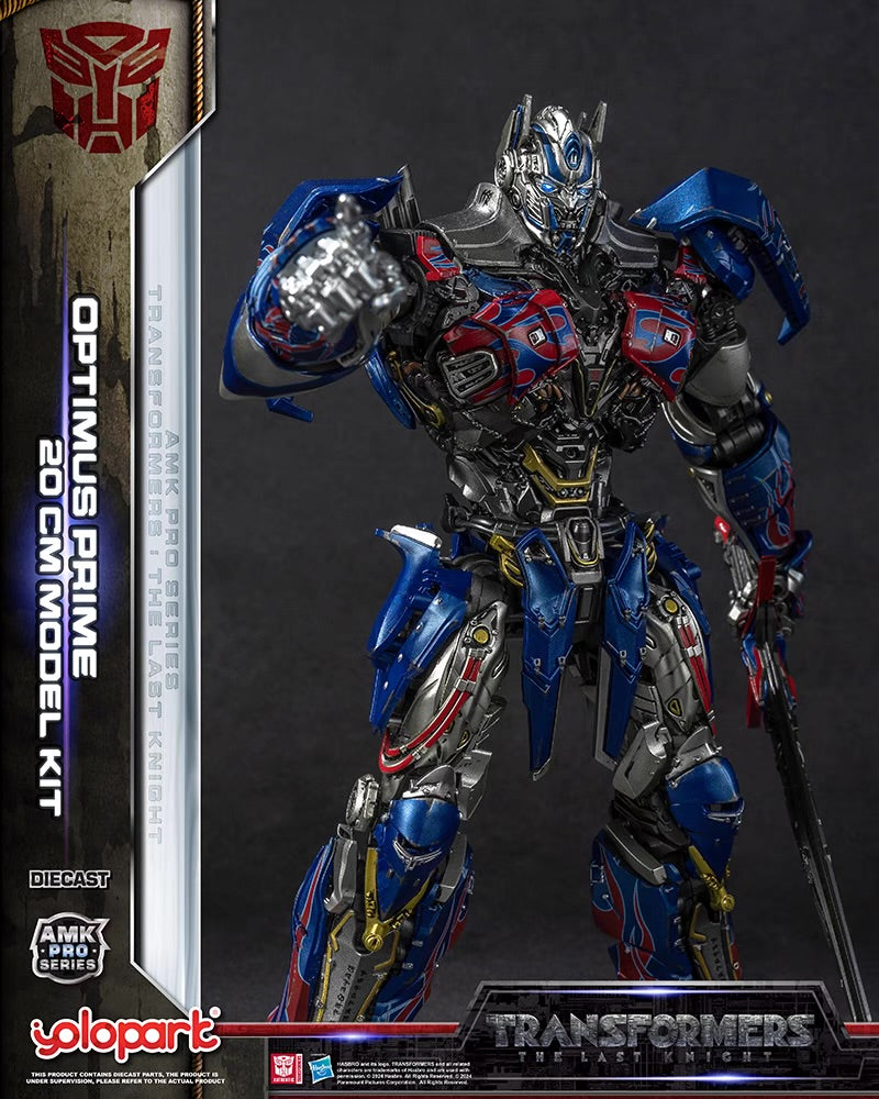 Transformers The Last Knight - 20cm Optimus Prime Model Kit - AMK PRO Series