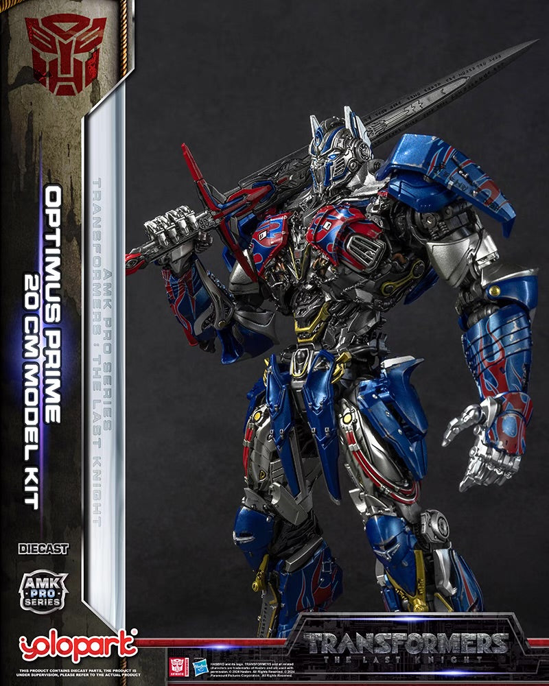 Transformers The Last Knight - 20cm Optimus Prime Model Kit - AMK PRO Series