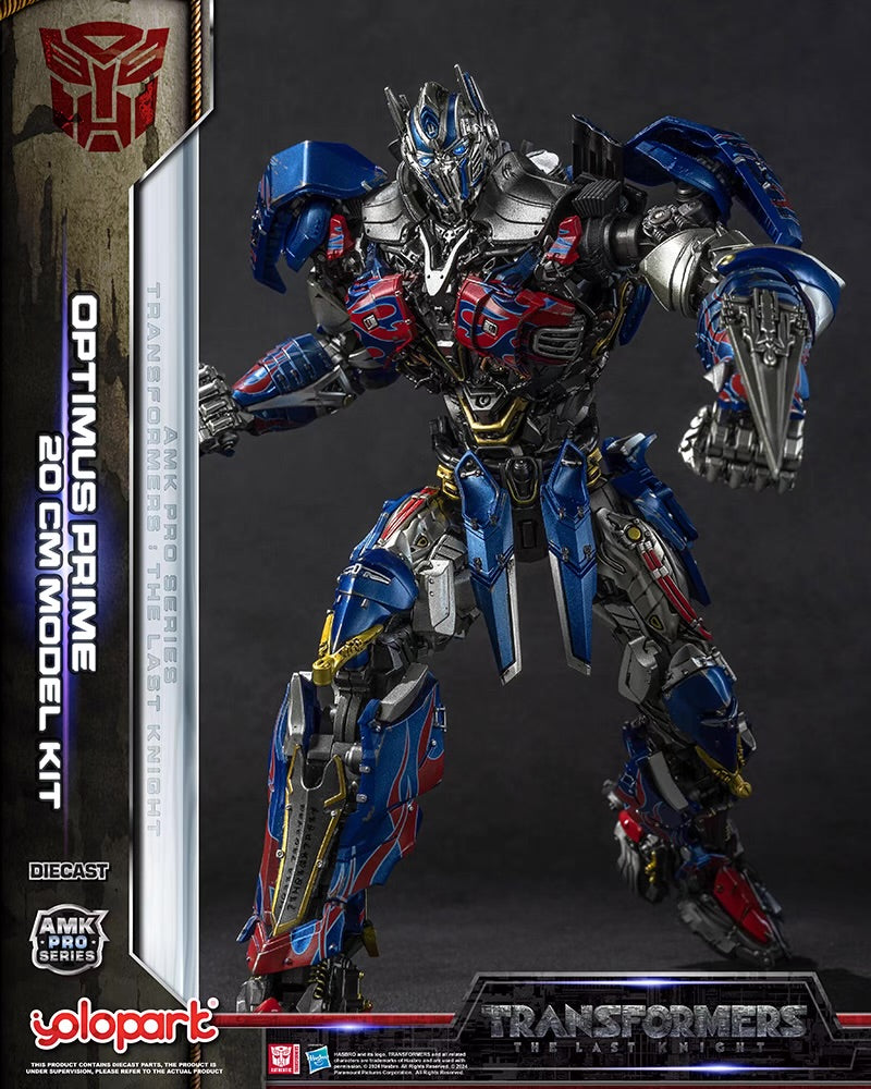 Transformers The Last Knight - 20cm Optimus Prime Model Kit - AMK PRO Series