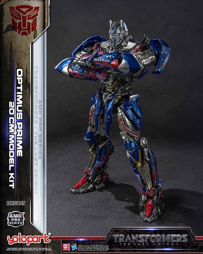 Transformers The Last Knight - 20cm Optimus Prime Model Kit - AMK PRO Series