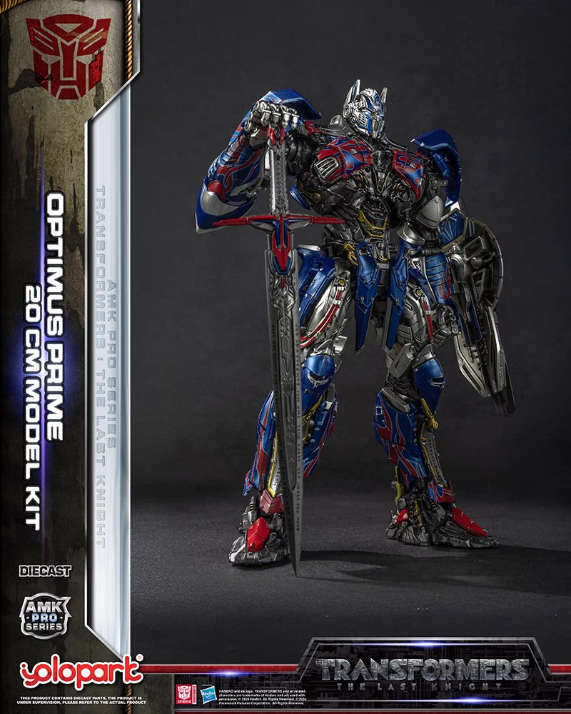 Transformers The Last Knight - 20cm Optimus Prime Model Kit - AMK PRO Series