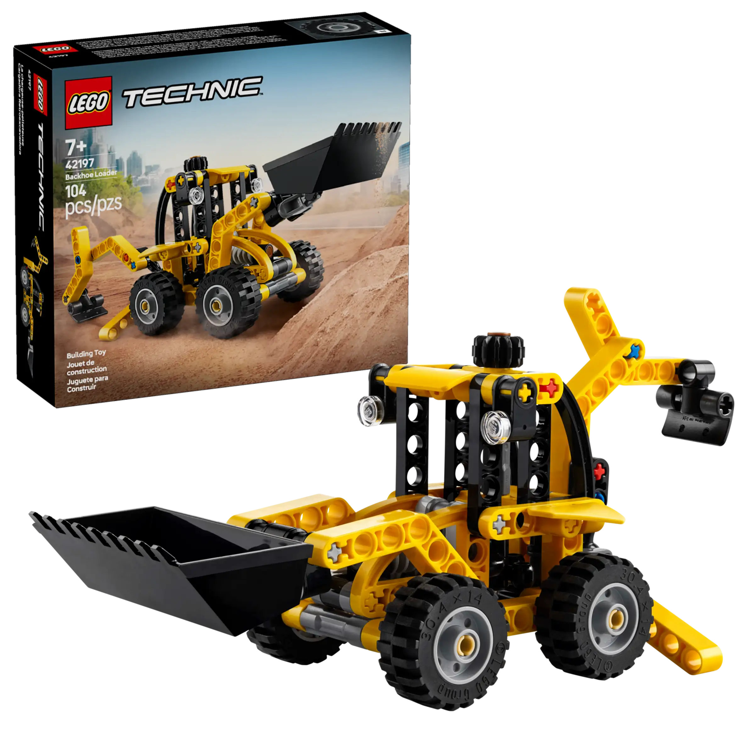 LEGO 42197 Backhoe Loader