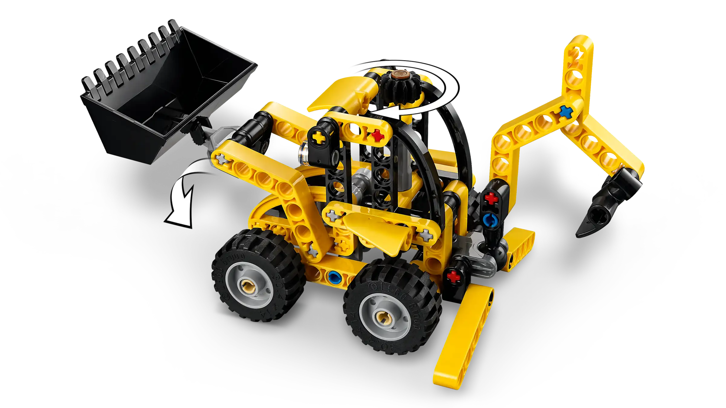 LEGO 42197 Backhoe Loader