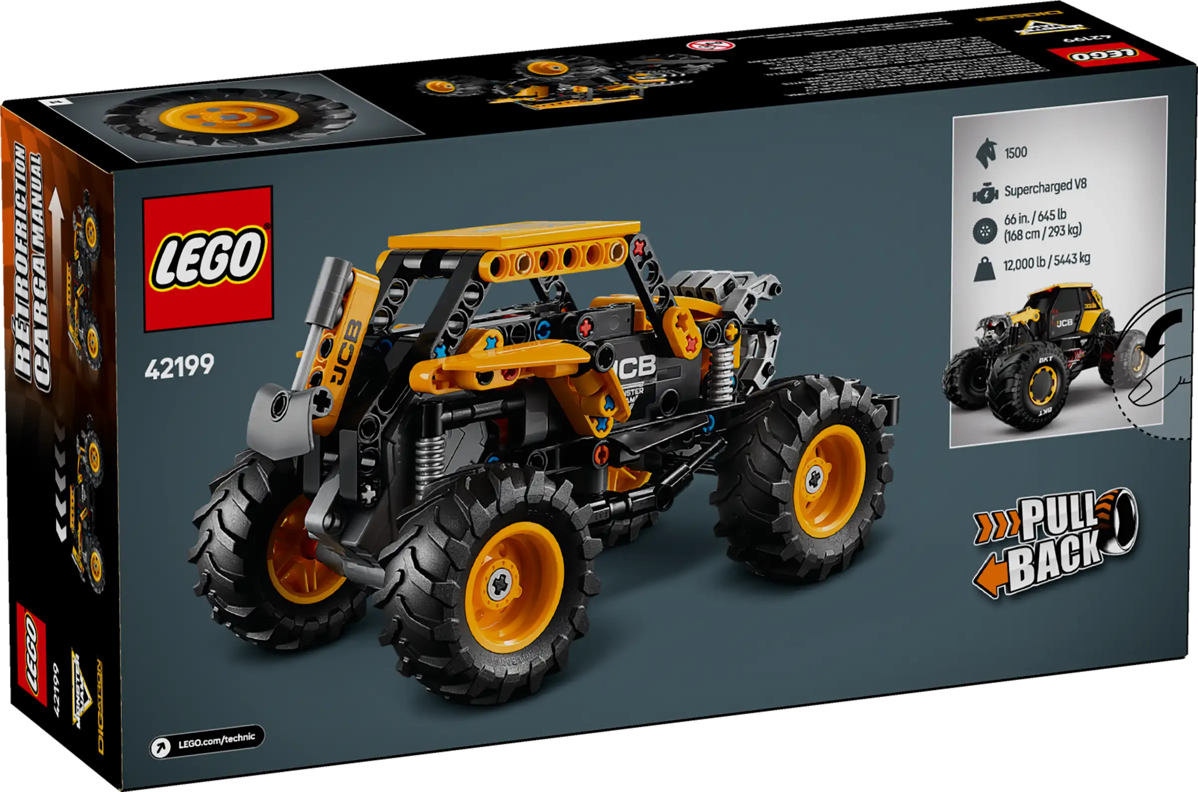 LEGO 42199 Monster Jam DIGatron Pull-Back