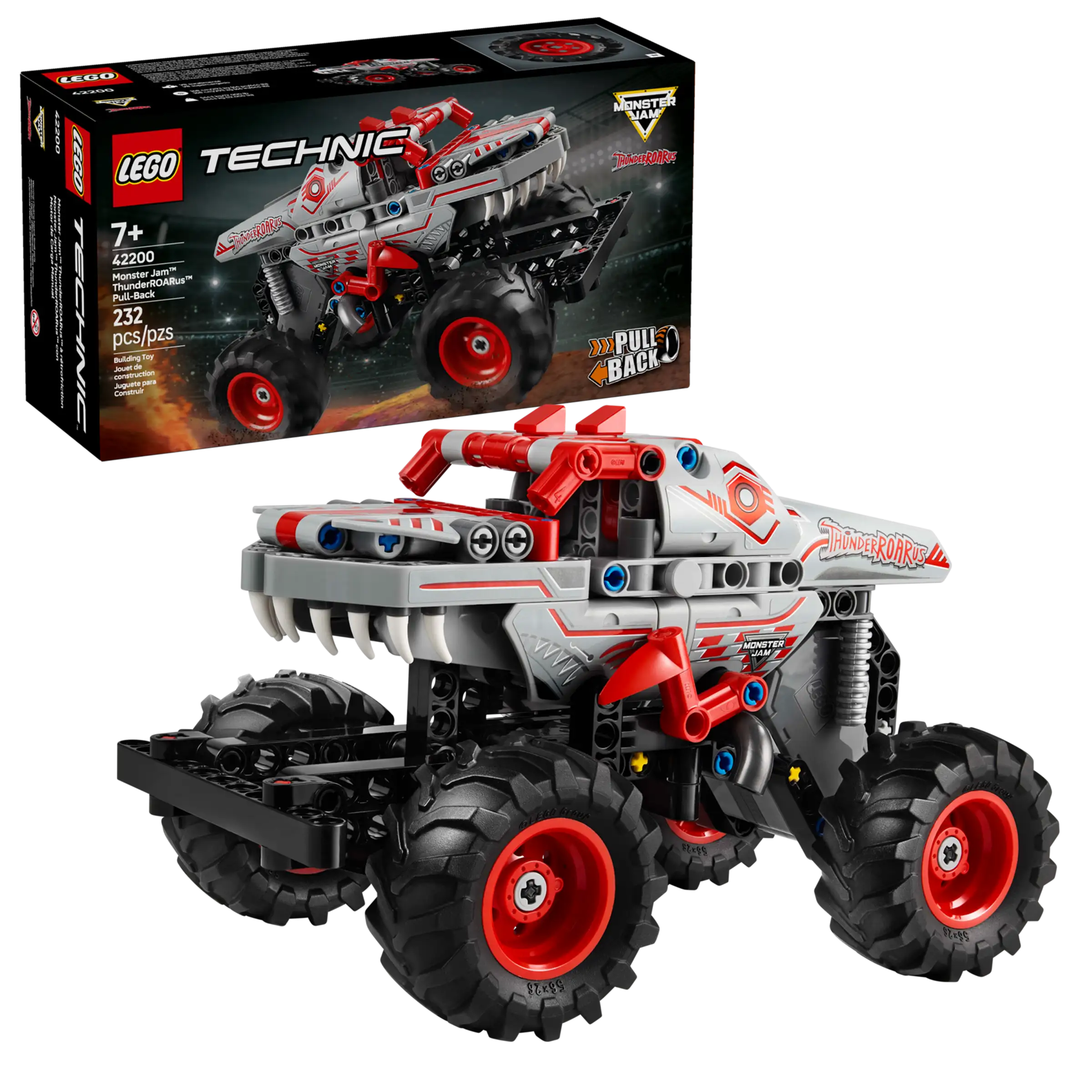 LEGO 42200 Monster Jam ThunderROARus Pull-Back