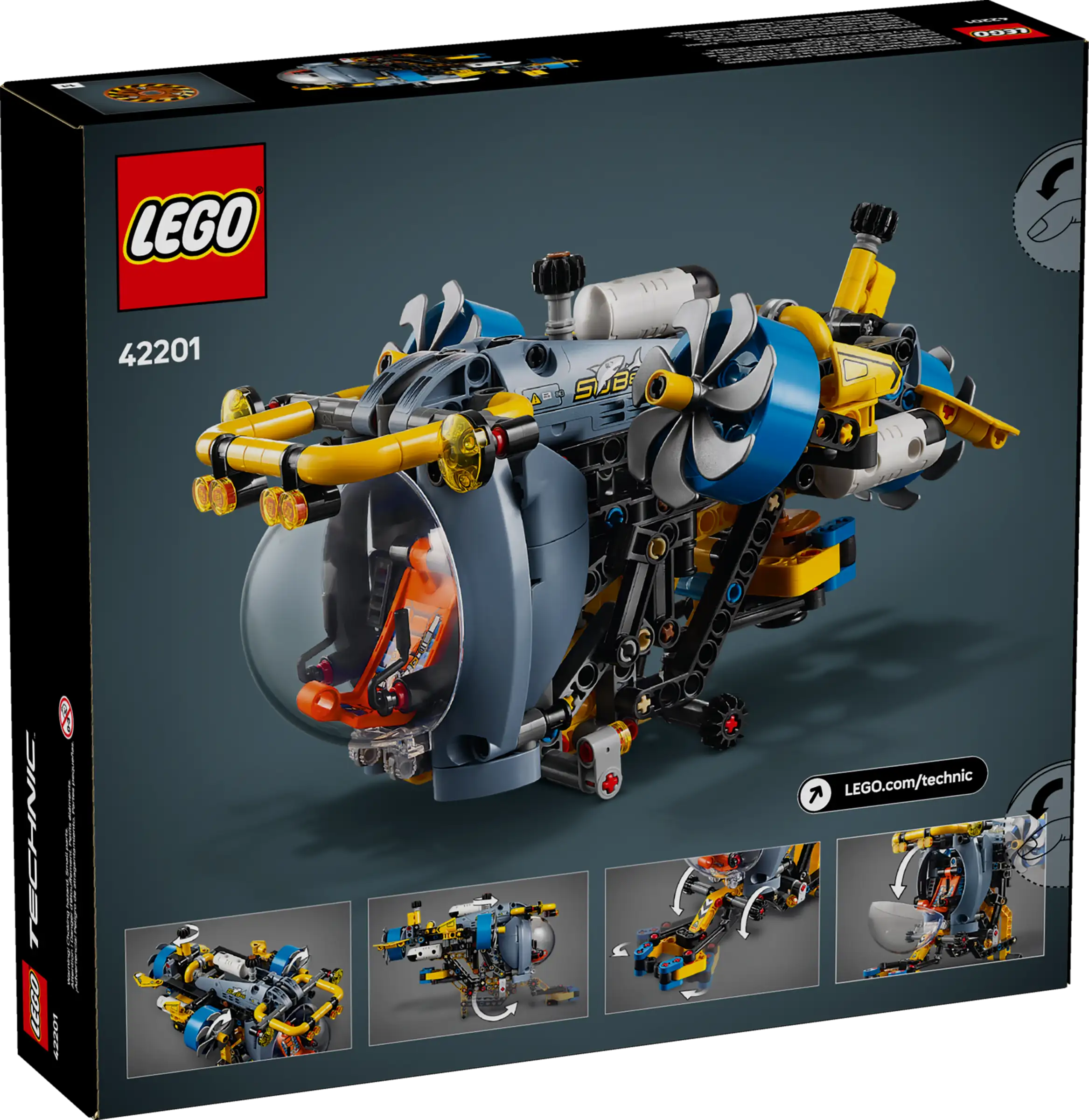 LEGO 42201 Deep-Sea Research Submarine