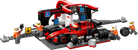 LEGO 60443 F1 Pit Stop & Pit Crew with Ferrari Car