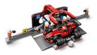 LEGO 60443 F1 Pit Stop & Pit Crew with Ferrari Car