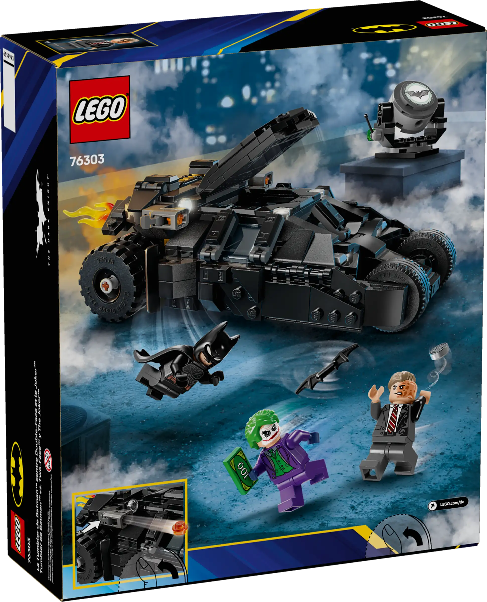 LEGO 76303 Batman Tumbler vs. Two-Face & The Joker