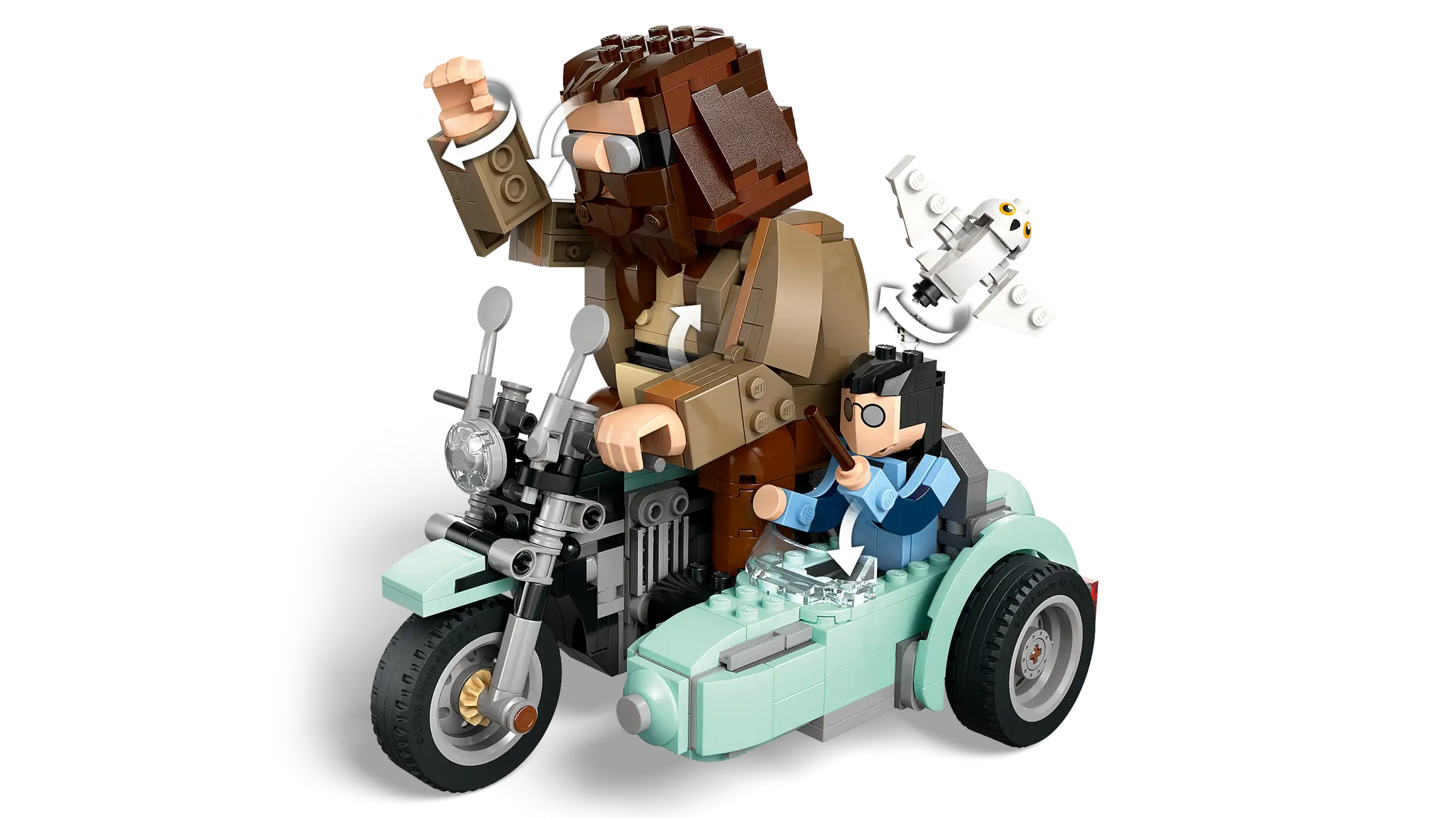 LEGO 76443 Hagrid & Harry's Motorcycle Ride