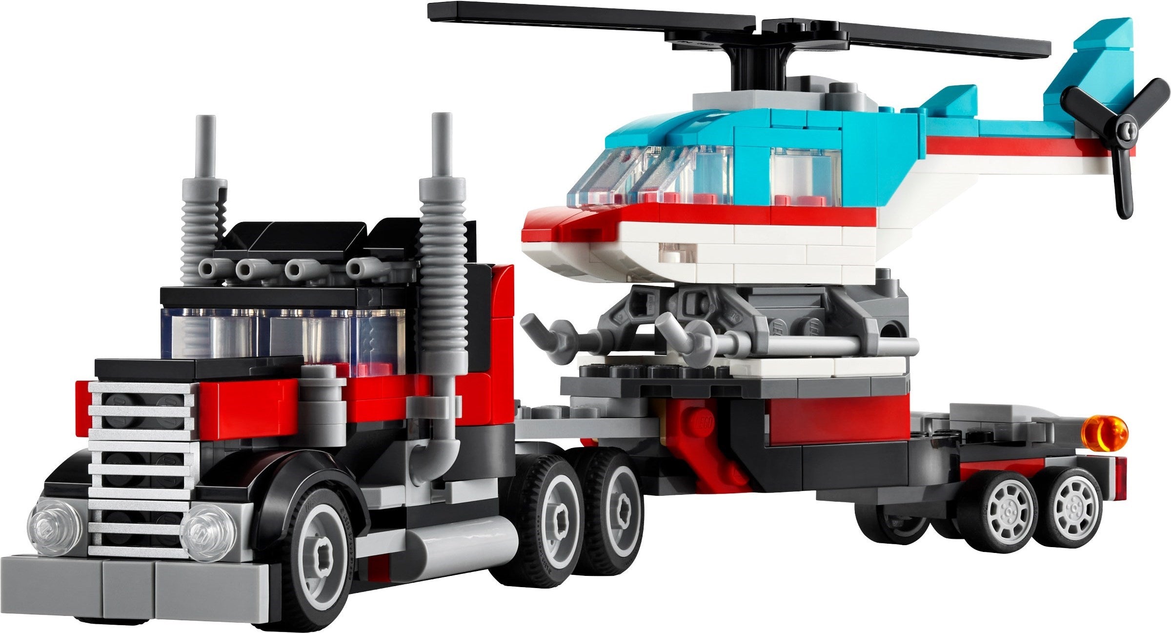 LEGO 31146 Flatbed Truck with Helicopter