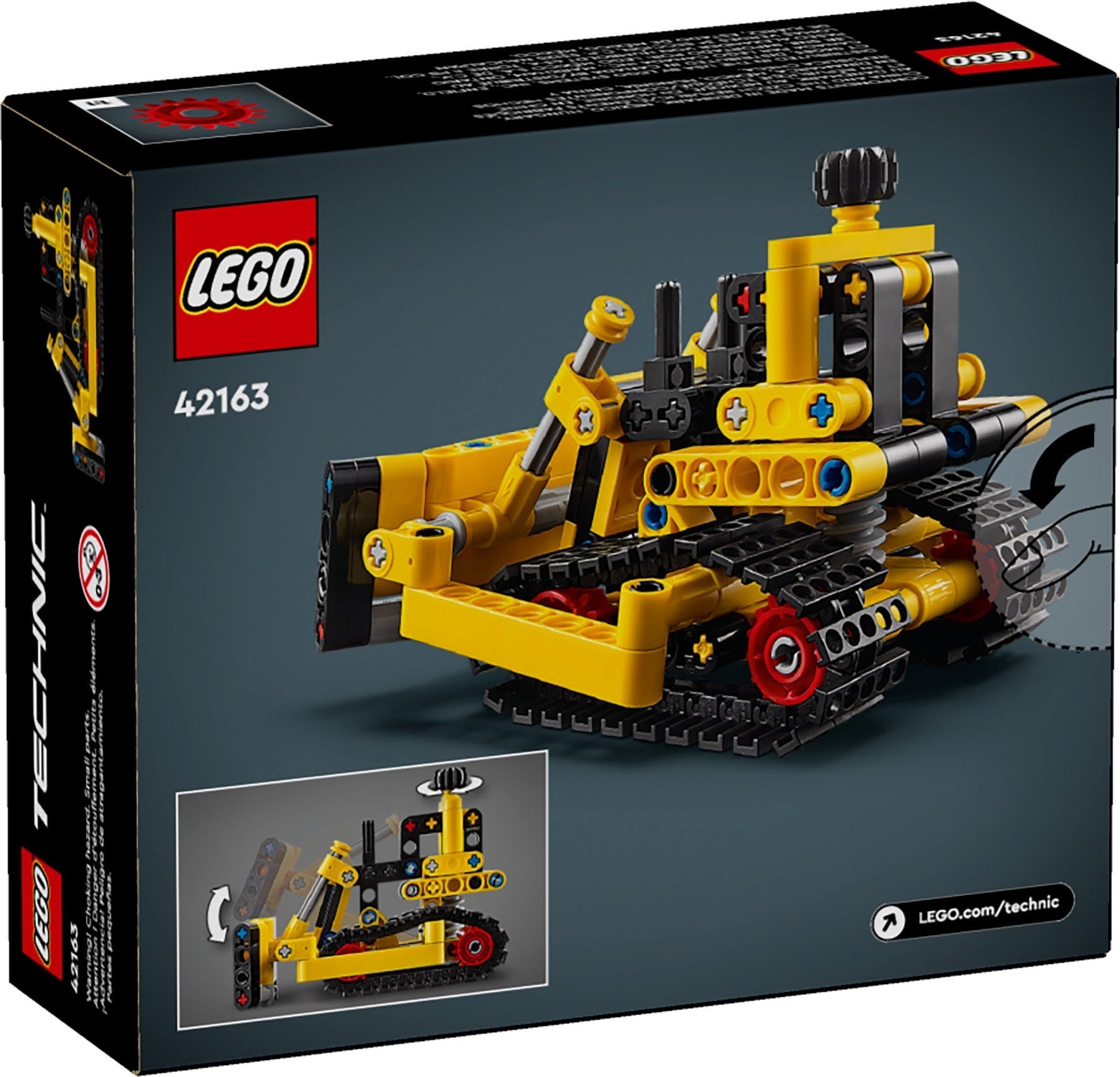 LEGO 42163 Heavy-Duty Bulldozer