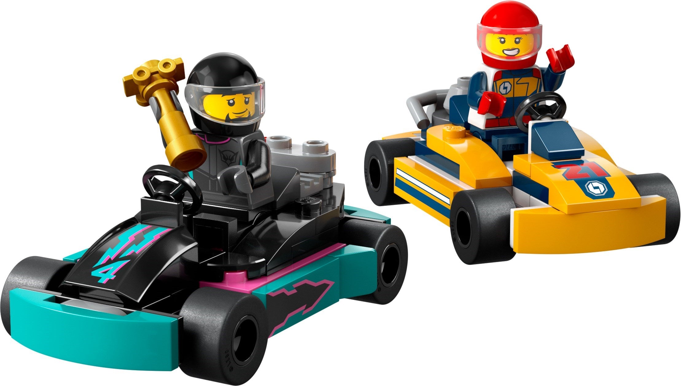 LEGO 60400 Go-Karts and Race Drivers