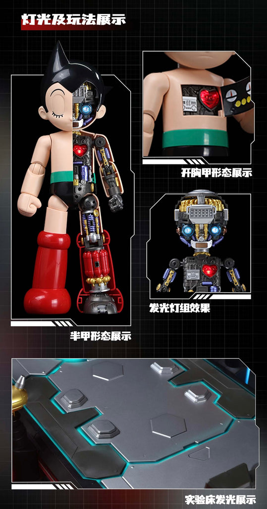 Astro Boy Dual-Form Model Kit: Versatile & Tool-Free Assembly