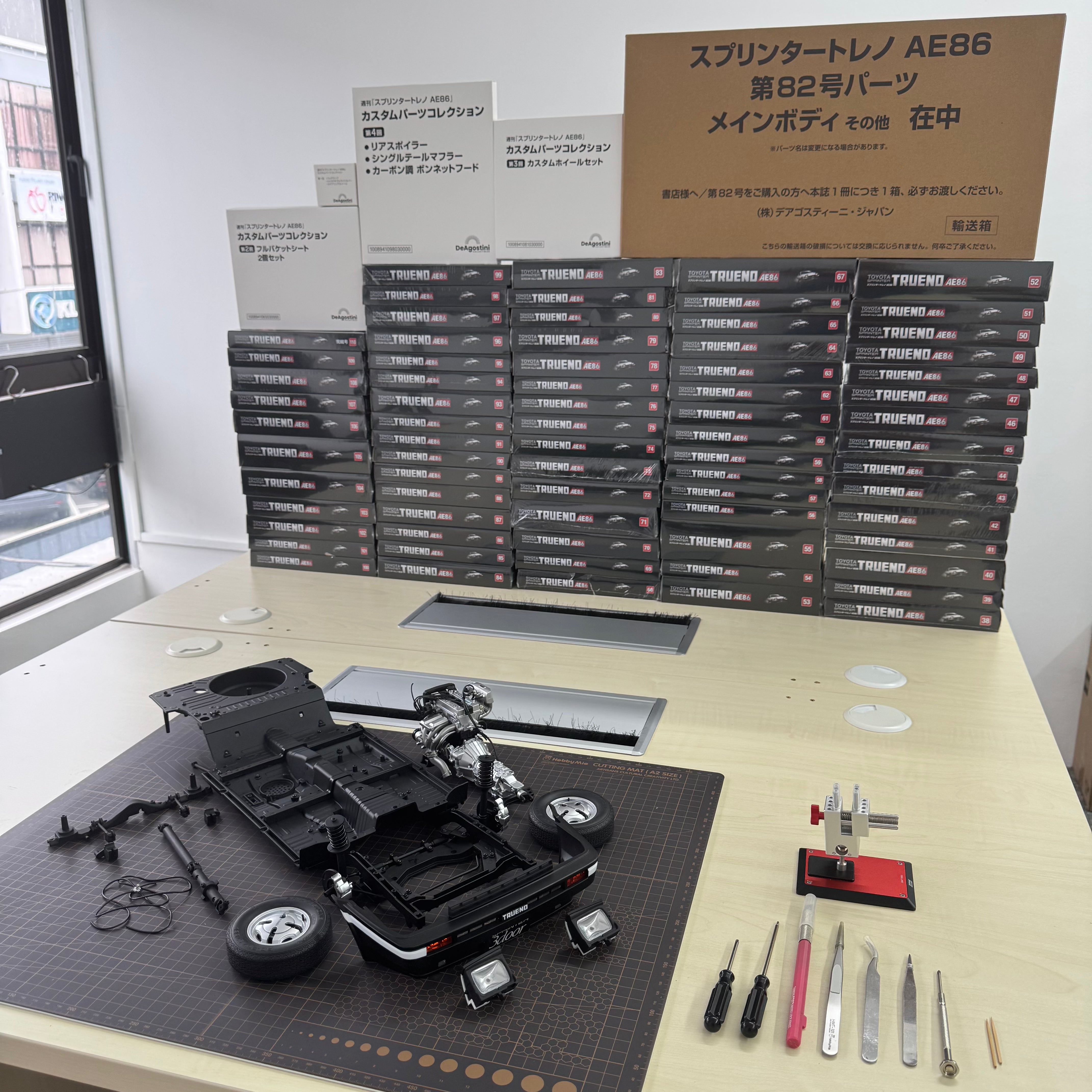 Issues 38–110 and the AE86 Custom Parts Sets have arrived! - From the Workbench
