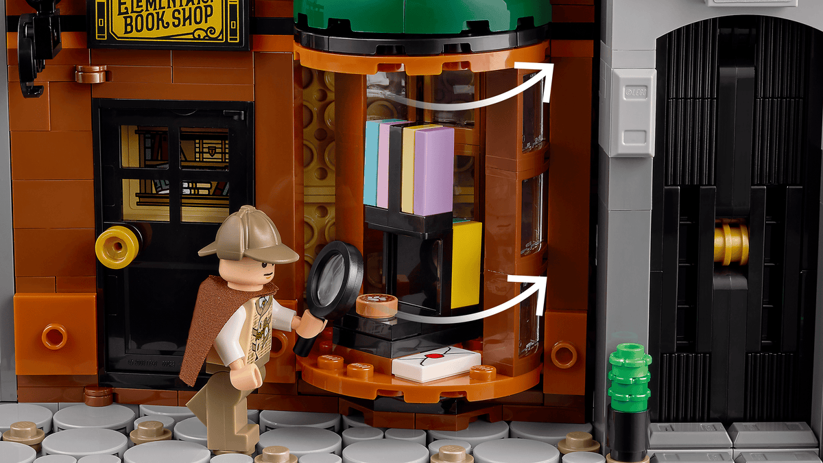 LEGO 10351 Sherlock Holmes: Book Nook