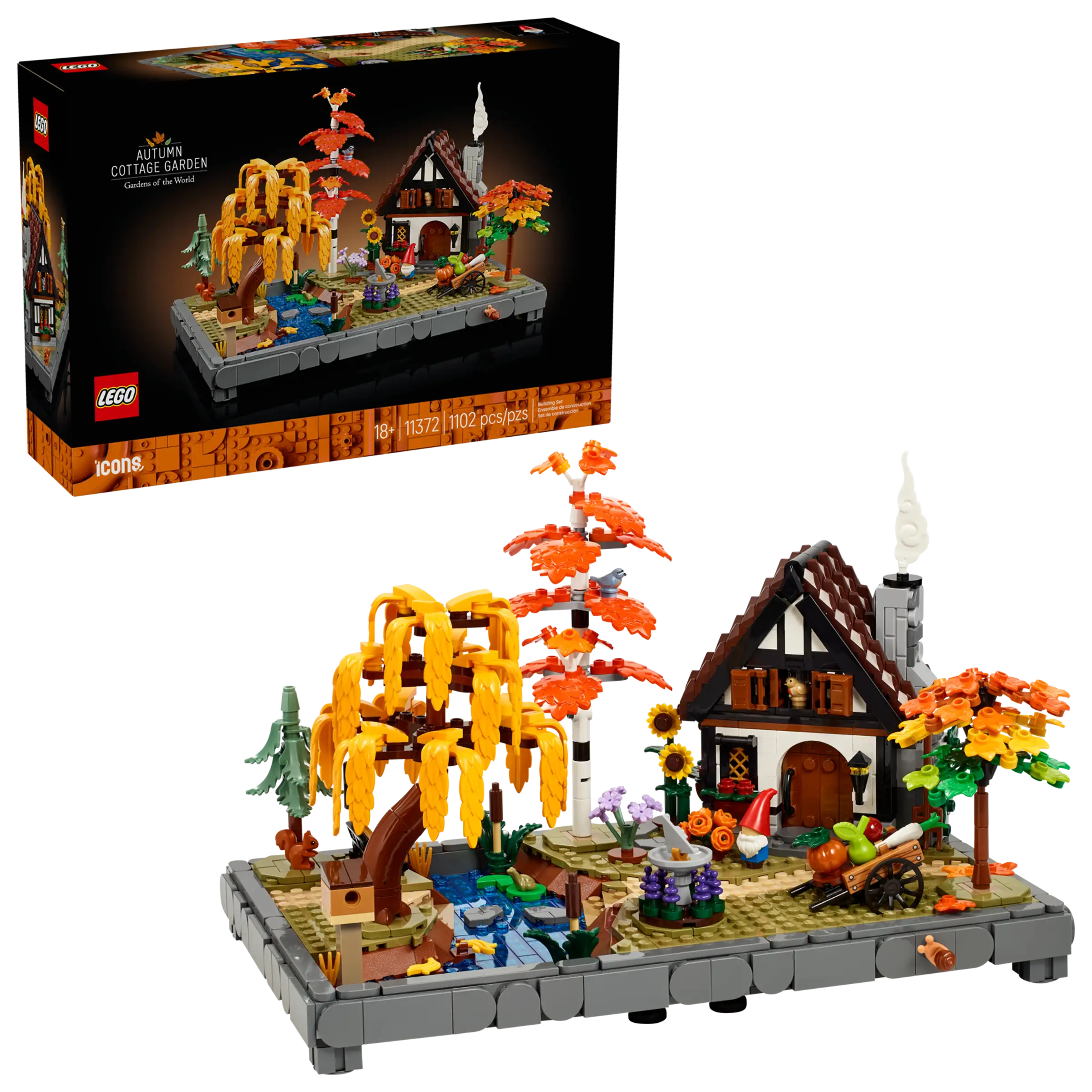 LEGO 10372 Autumn Cottage Garden