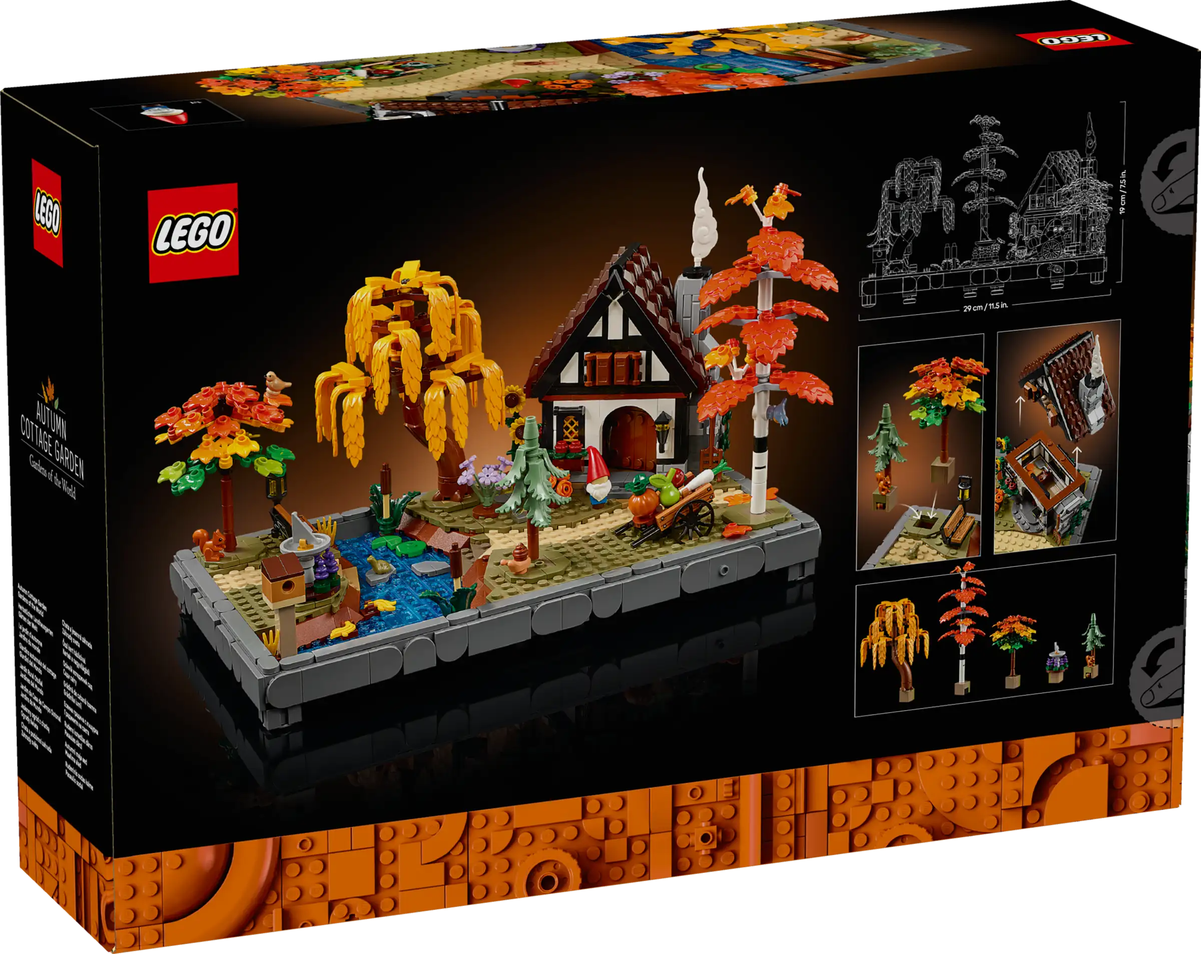 LEGO 10372 Autumn Cottage Garden