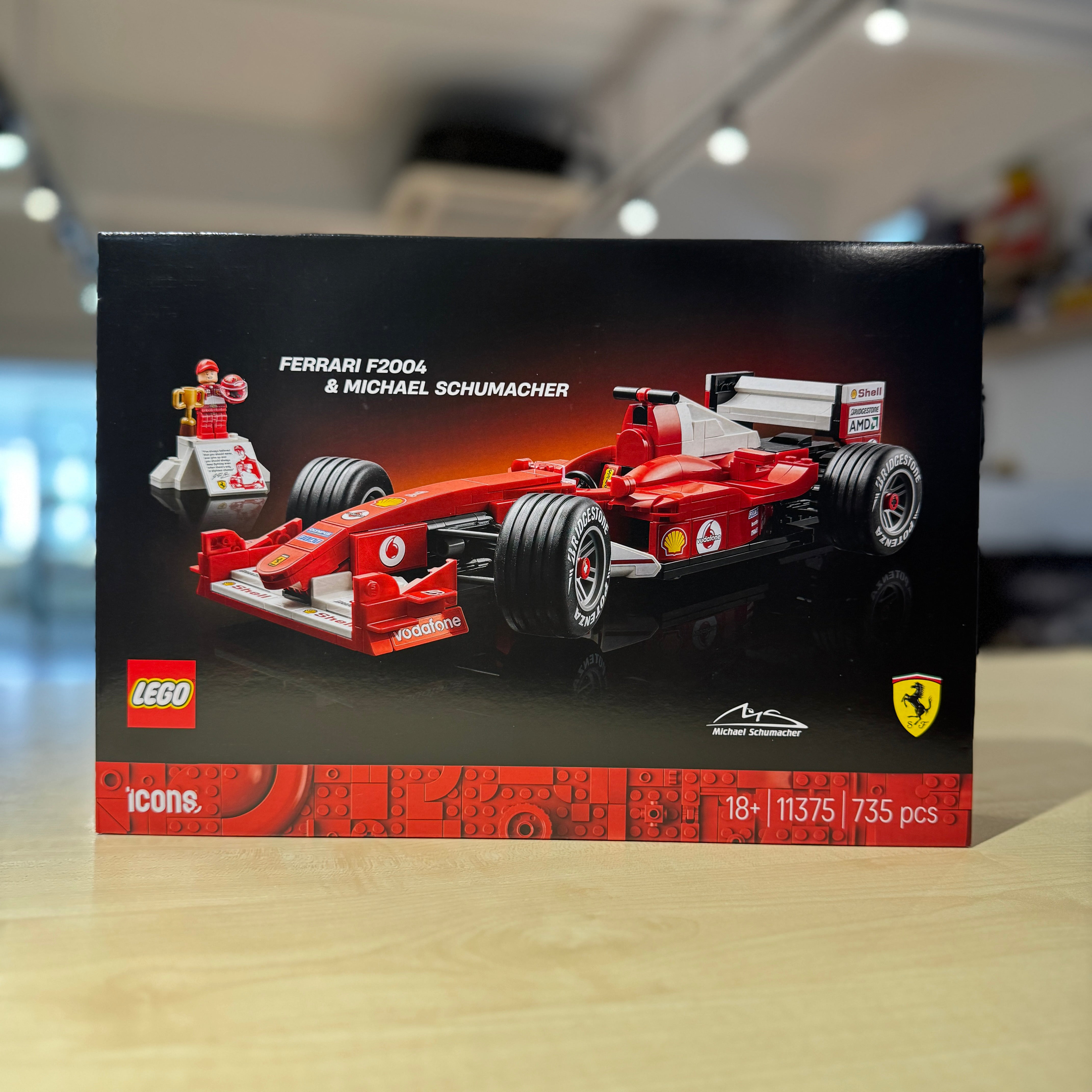 LEGO 11375 Ferrari F2004 & Michael Schumacher