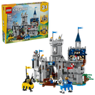 LEGO 31168 Medieval Horse Knight Castle set with packaging on a white background