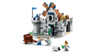 LEGO 31168 Medieval Horse Knight Castle set with various figures and a windmill on a white background