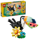 LEGO 31173 Tropical Toucan set with packaging on a white background