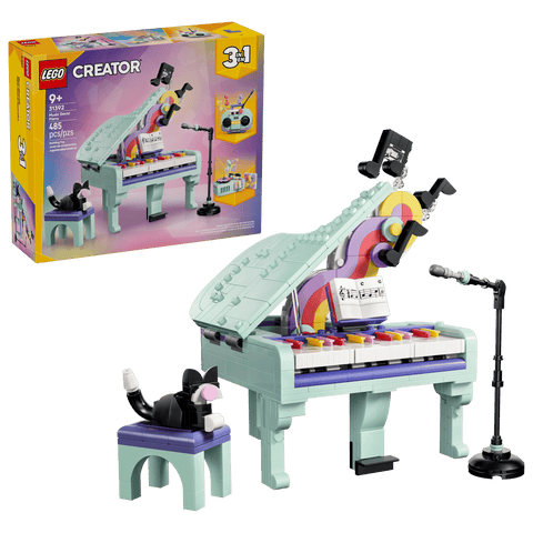 LEGO 31392 Music Decor Piano with Cat