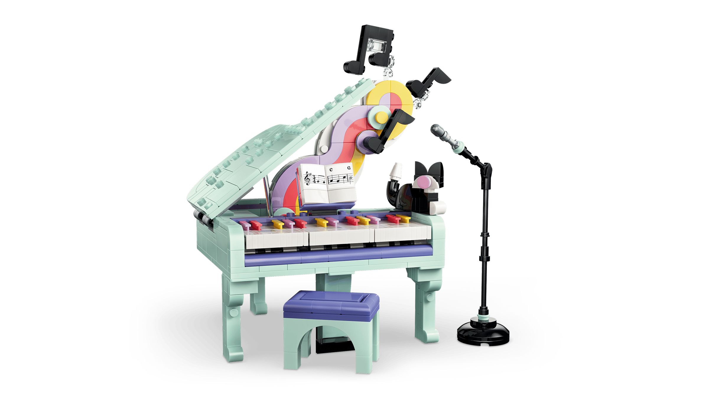 LEGO 31392 Music Decor Piano with Cat