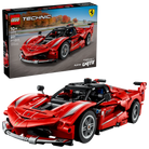 LEGO Technic 42212 Ferrari FXX K set with packaging in the background