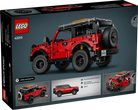 LEGO 42213 Ford Bronco SUV building set packaging with red vehicle on dark background