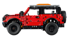LEGO 42213 Ford Bronco SUV made of interlocking bricks on a white background