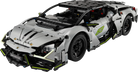 LEGO 42214 Lamborghini Revuelto car model built from interlocking bricks on a white background