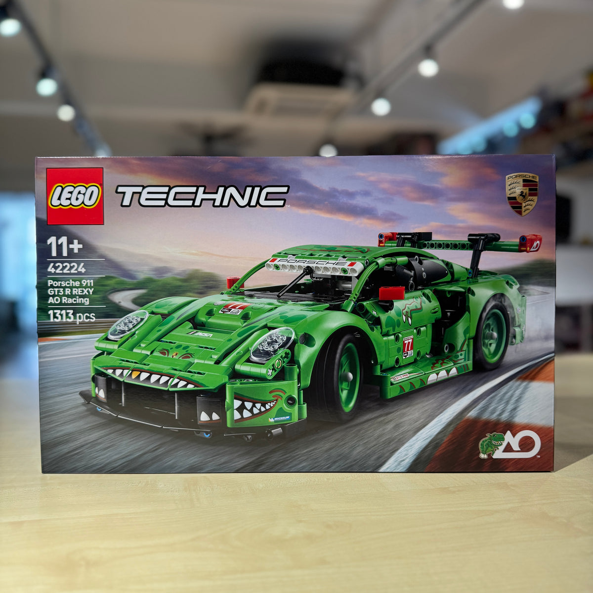 LEGO 42224 Porsche 911 GT3 R REXY AO Racing | LEGO Technic | DeToyz ...
