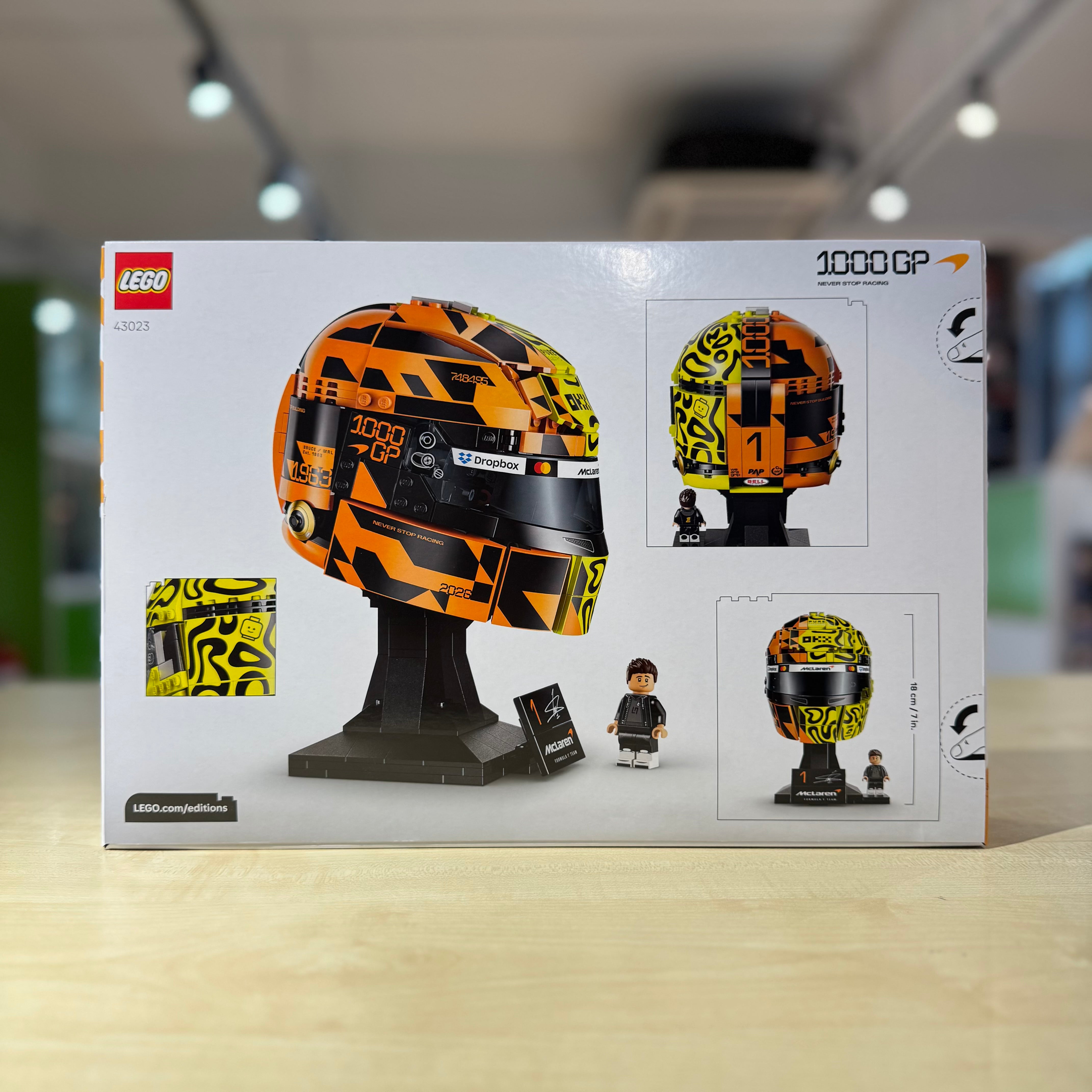 LEGO 43023 McLaren Mastercard F1® Team Lando Norris Helmet