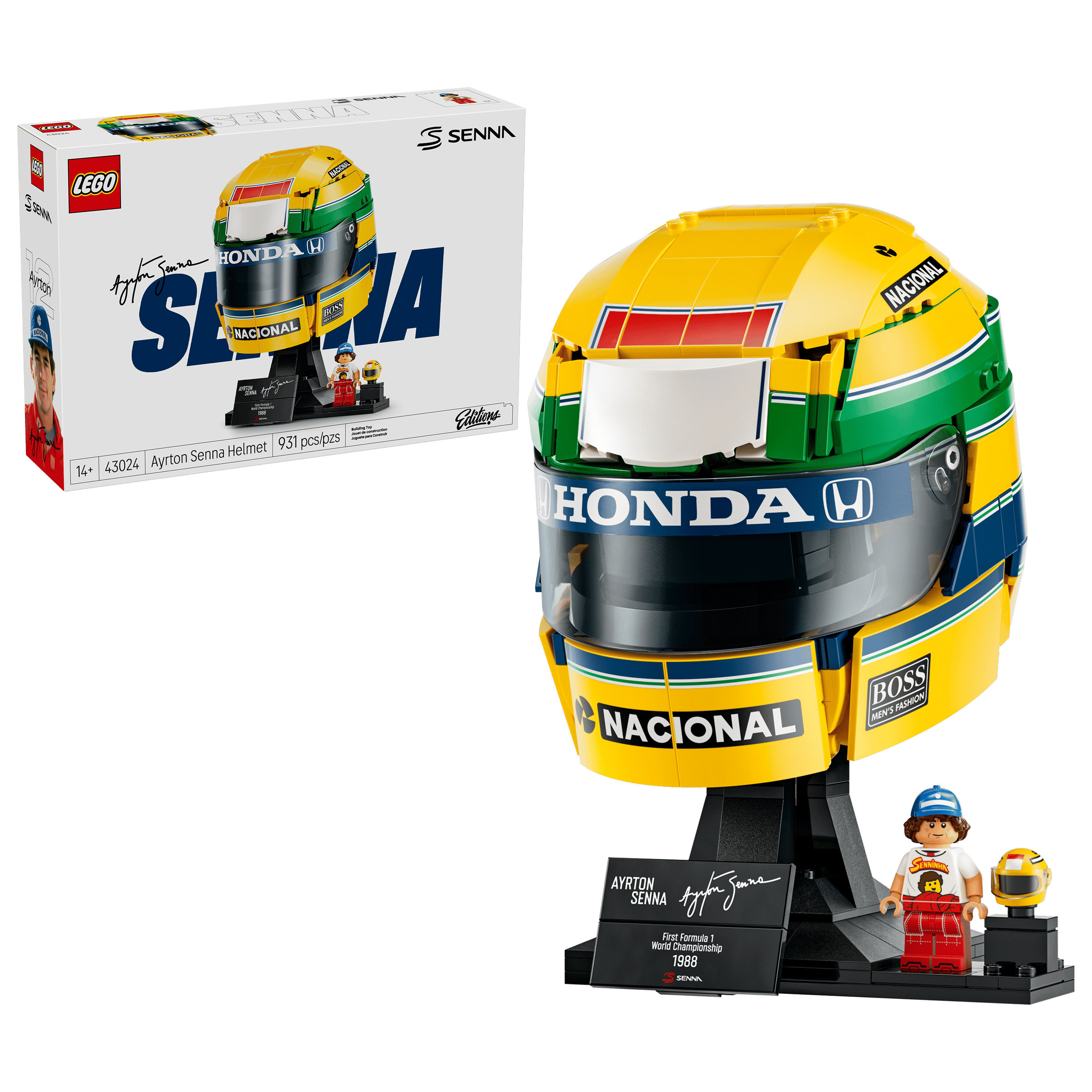 LEGO 43024 Ayrton Senna Helmet