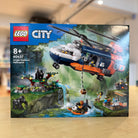 LEGO 60437 Jungle Explorer Helicopter at Base Camp