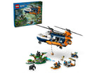 LEGO 60437 Jungle Explorer Helicopter at Base Camp