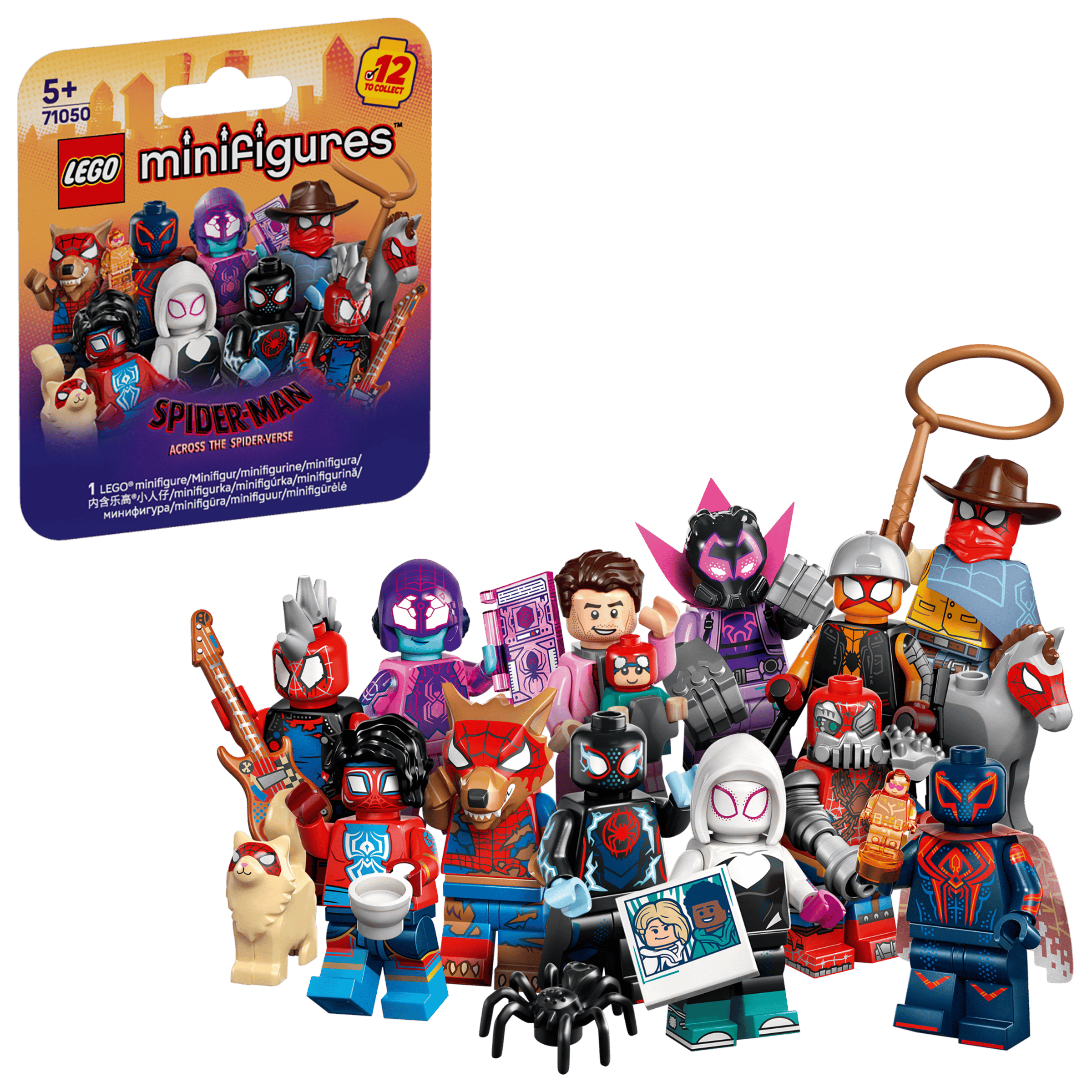 LEGO 71050 Minifigures Spider-Man: Across the Spider-Verse - Complete Set