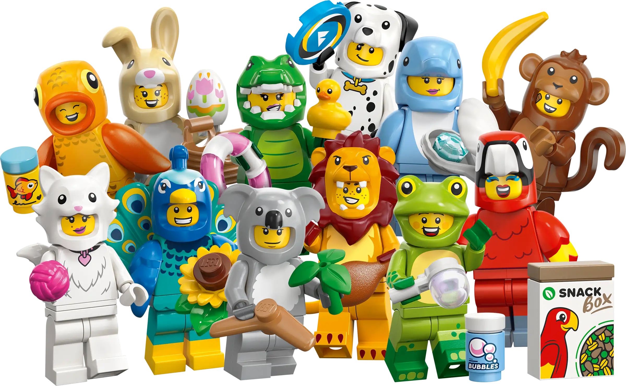 LEGO 71051 Minifigures - Animals Series 28 - Complete Set